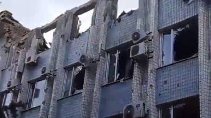 Украинская армия нанесла ракетный удар по зданию администрации Волновахи