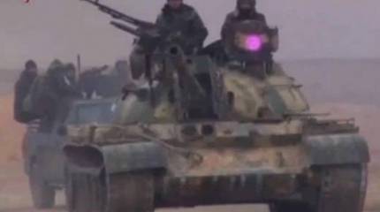 Очередная модернизация сирийских Т-55?