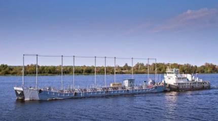 Крымский мост прикрыли от ракетного удара морским «щитом» из уголковых отражателей