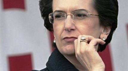 Бурджанадзе: назначения на госпосты бывших грузинских чиновников говорят о некомпетентности Киева