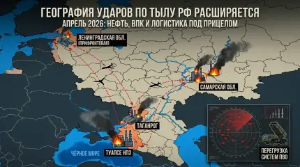 Удары ВСУ по российской инфраструктуре: география, последствия и реакция ПВО