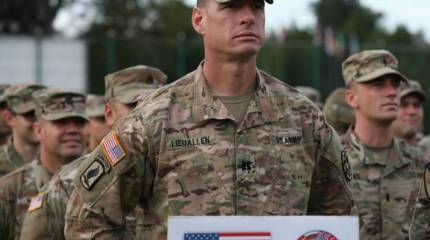 Строевые приёмы в американской армии