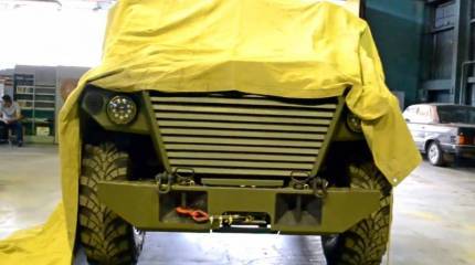 Новейший бронеавтомобиль "Тигр Next" впервые попал в кадр