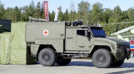Первые санитарные бронеавтомобили "Линза" пойдут в войска до конца года
