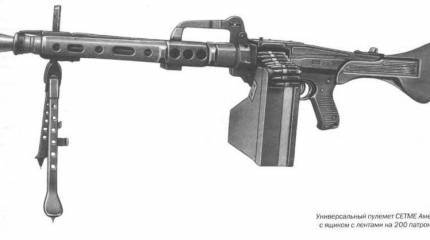 Ручной пулемет CETME Ameli (Испания)