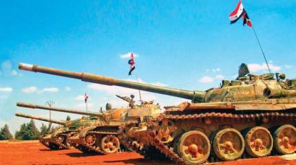 Военная обстановка в Сирии: «Умеренные» атаковали базу бронетанковых войск САА