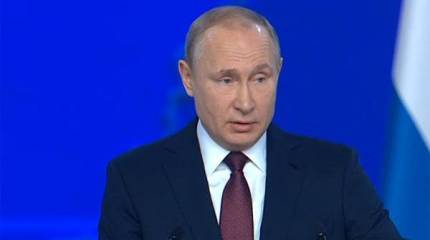 Путин: Уже весной будет спущена на воду первая ПЛ с "Посейдоном"