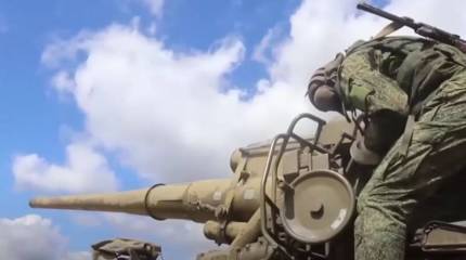 Минобороны РФ показало кадры уничтожения склада боеприпасов десантно-штурмовой бригады ВСУ