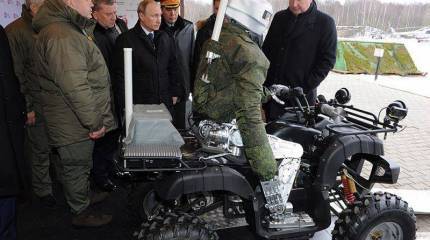 В России «обучают» боевого андроида