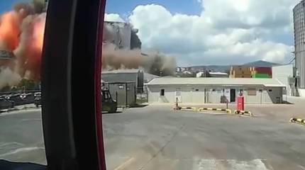 Турецкий зерновой совет: взрыв на элеваторе в порту Дериндже вряд ли был диверсией