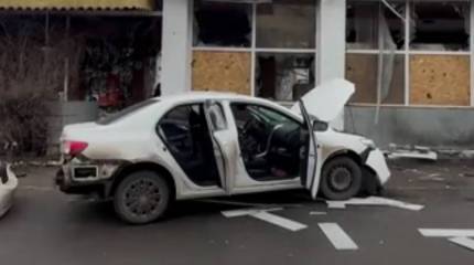 Теракт в Мариуполе: взорвана машина начальника полиции