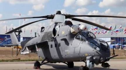 Все стоящие на вооружении вертолёты Ми-35 получили БКО "Витебск"