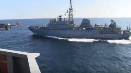 ВМС США обвинили российский корабль разведки «Иван Хурс» в «опасном сближении»