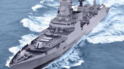 Головной эсминец D 66 Visakhapatnam проекта 15В вошёл в состав ВМС Индии