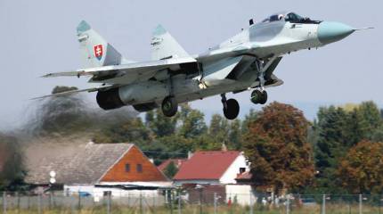 ВВС Словакии продлят контракт с Россией на сервисное обслуживание МиГ-29