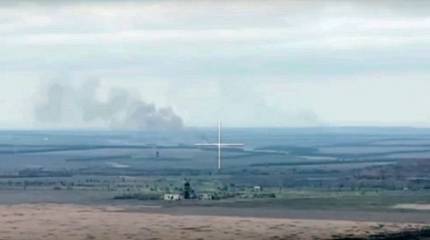 Российский морпех снайперски сбил украинский Су-25 из ПЗРК «Игла» над Угледаром