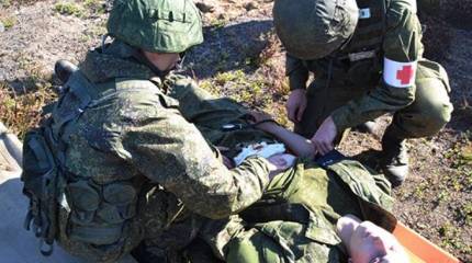 Учения с военными медиками проходят в 4-х российских регионах