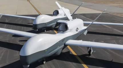 Якобы «потерявшийся» над Чёрным морем американский дрон-разведчик MQ-4C Triton нашёлся