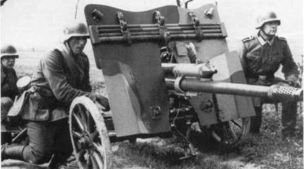 Трофейные австрийские, чехословацкие и польские противотанковые орудия в ВС Германии во Вторую мировую