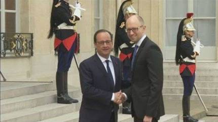 Яценюк, отвечая на вопрос французского журналиста, фактически признал факт геноцида населения Донбасса украинскими силовиками