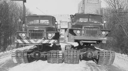 В борьбе за проходимость: гусеничные снегоболотоходы НАМИ