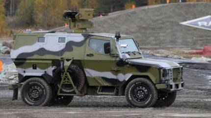 Испытание «Скорпиона» напалмом (видео)