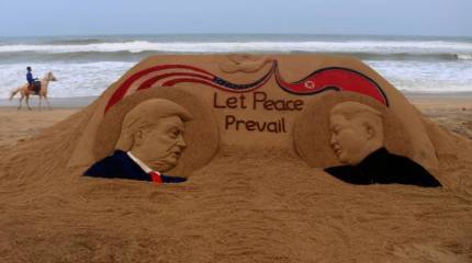 На круги своя: КНДР приостановила демонтаж полигона, США вновь за учения