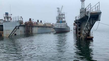 Во Владивостоке спущен на воду шестой катер проекта 21980 «Грачонок» для ТОФ