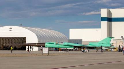 Сверхзвуковой самолет X-59 разработки NASA готовится к первому полету