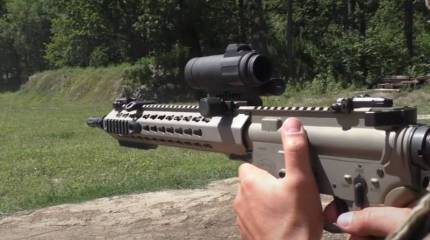 В украинской погранслужбе «натовский калибр» вытесняет автоматы Калашникова