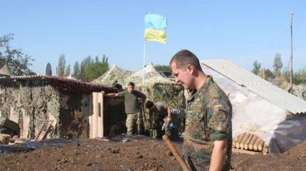 Штаб "АТО" подтверждает начало отвода техники калибром менее 100 мм от линии соприкосновения