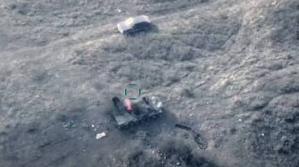 Минобороны Азербайджана показало уничтожение зенитной установки «М-55» ВС Армении