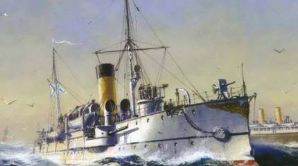 Канонерская лодка "Храбрый" и её котлы