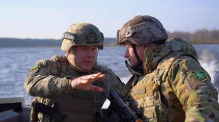 Командующий ОС ВСУ Наев: Созданная на границе Белоруссии украинская линия обороны российской группировке «не по зубам»