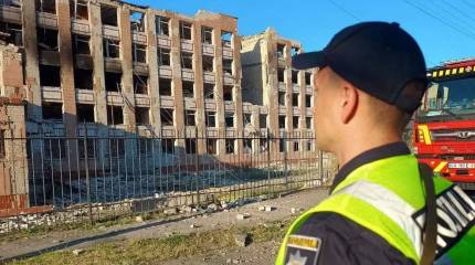 ВС России атаковали ракетами и беспилотниками военный объект в Черкасской области