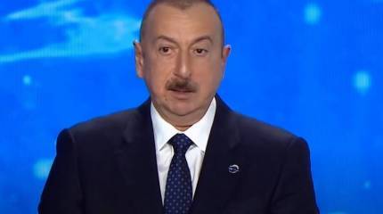 Алиев назвал единственное условие прекращения боёв в Карабахе