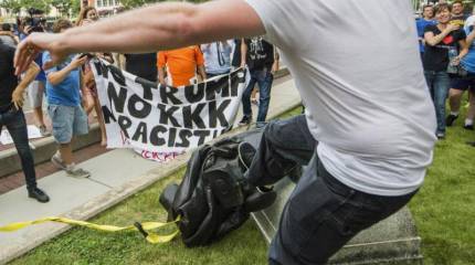 США: война с памятниками ведёт к гражданской войне