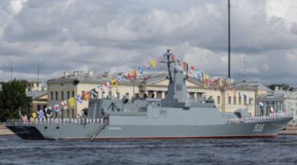 В состав ВМФ России официально принят новый корвет «Меркурий» проекта 20380