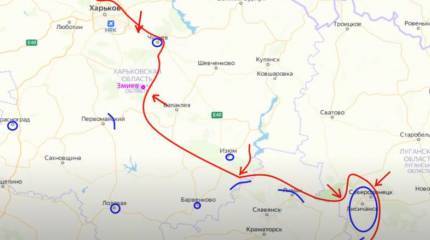 Охват Харькова с юга - Сражение за Чугуев