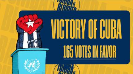 США и Украина проголосовали против снятия экономической блокады Кубы