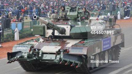 Индия представила свой новейший танк MBT Arjun Mark-II