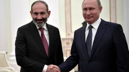 «Благополучия народу Армении»: Путин поздравил Пашиняна с Днём независимости