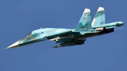 Момент сброса планирующих ФАБ-250М54 с УМПК попал в кадр