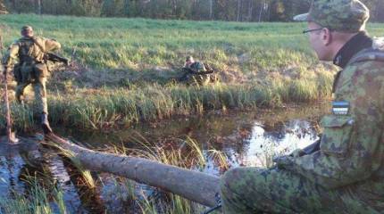 Эстонские добровольческие отряды готовятся к войне с Россией