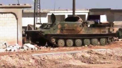«Танковому спецназу» в Сирии помогает советский БТР-50