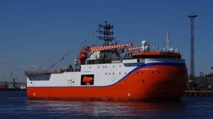 Ледостойкая самодвижущаяся платформа «Северный полюс» вышла на заводские ходовые испытания