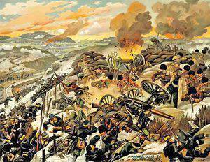 Темный лес на сопках Маньчжурии