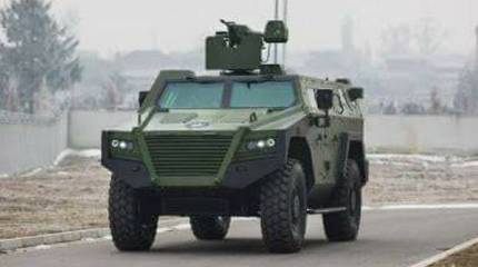 Бронеавтомобиль BOV M16 Miloš (Сербия)