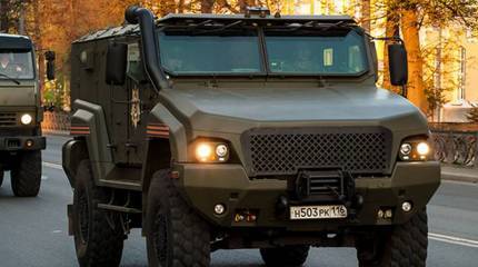 Тайфуненок для спецназа. В ЮВО поступил новейший бронеавтомобиль КамАЗ 53949