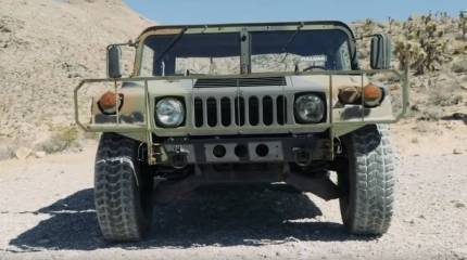 Поражение курдского «Хаммера» из ПТРК попало на видео